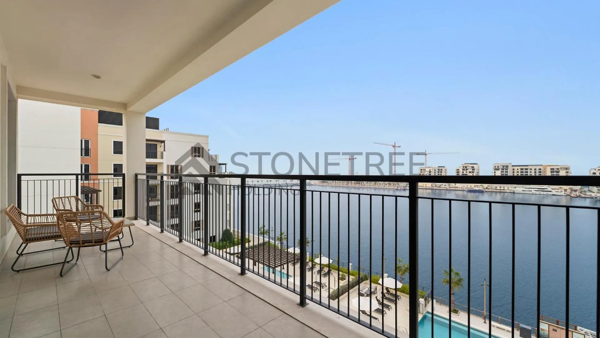 Spacious 3Br At La Sirene 3 With Waterfront View Dubai Apartment