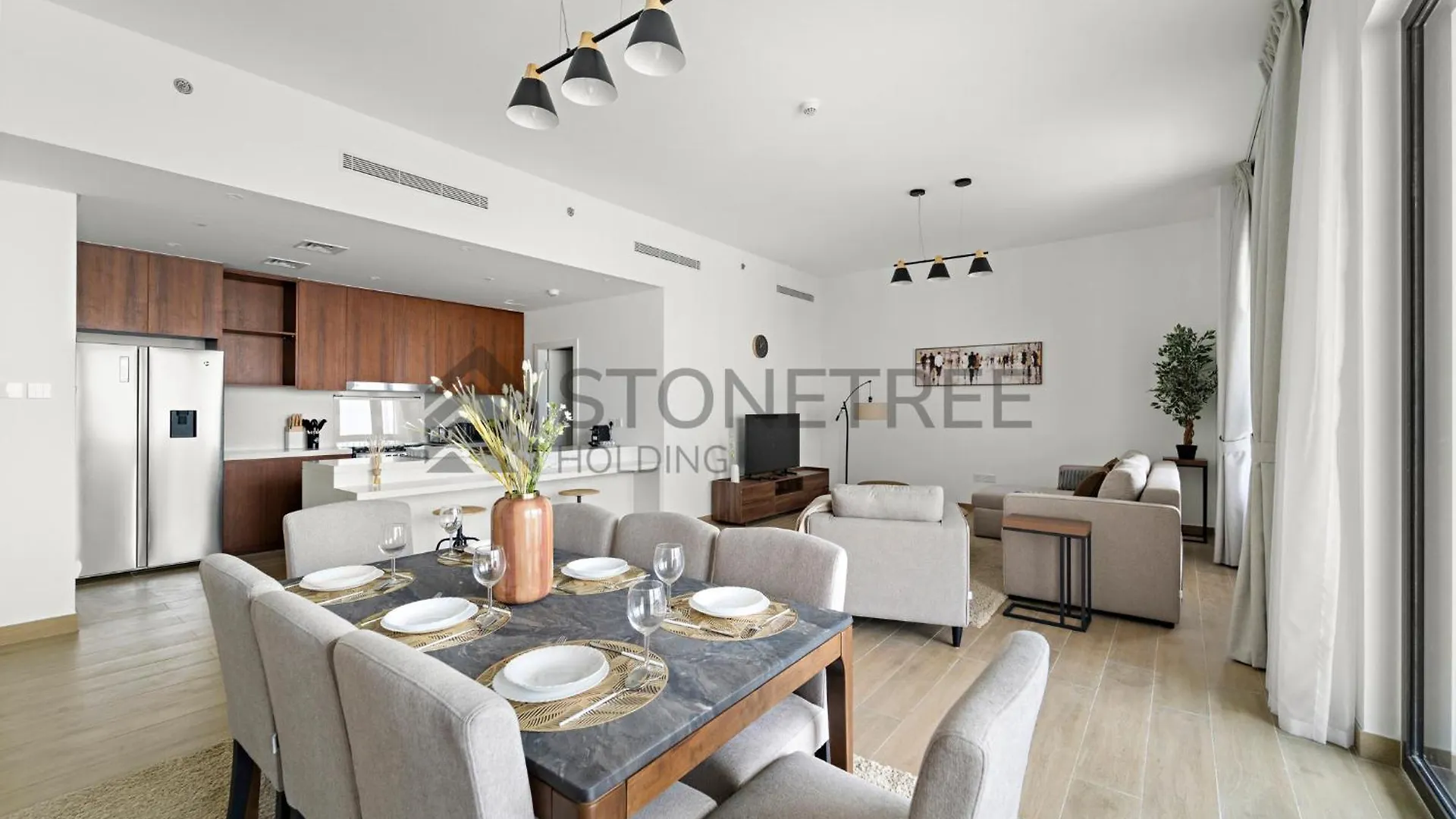 Spacious 3Br At La Sirene 3 With Waterfront View Dubai Apartment
